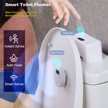 Intelligent Induction Flushing Device for Toilet, Household Electric Press, Toilet Induction Flushing Device Accessories