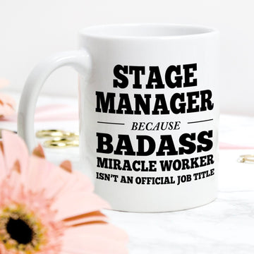 Stage manager gift, director Mug Cup - Gift Mug - Personalized Coffee Mug