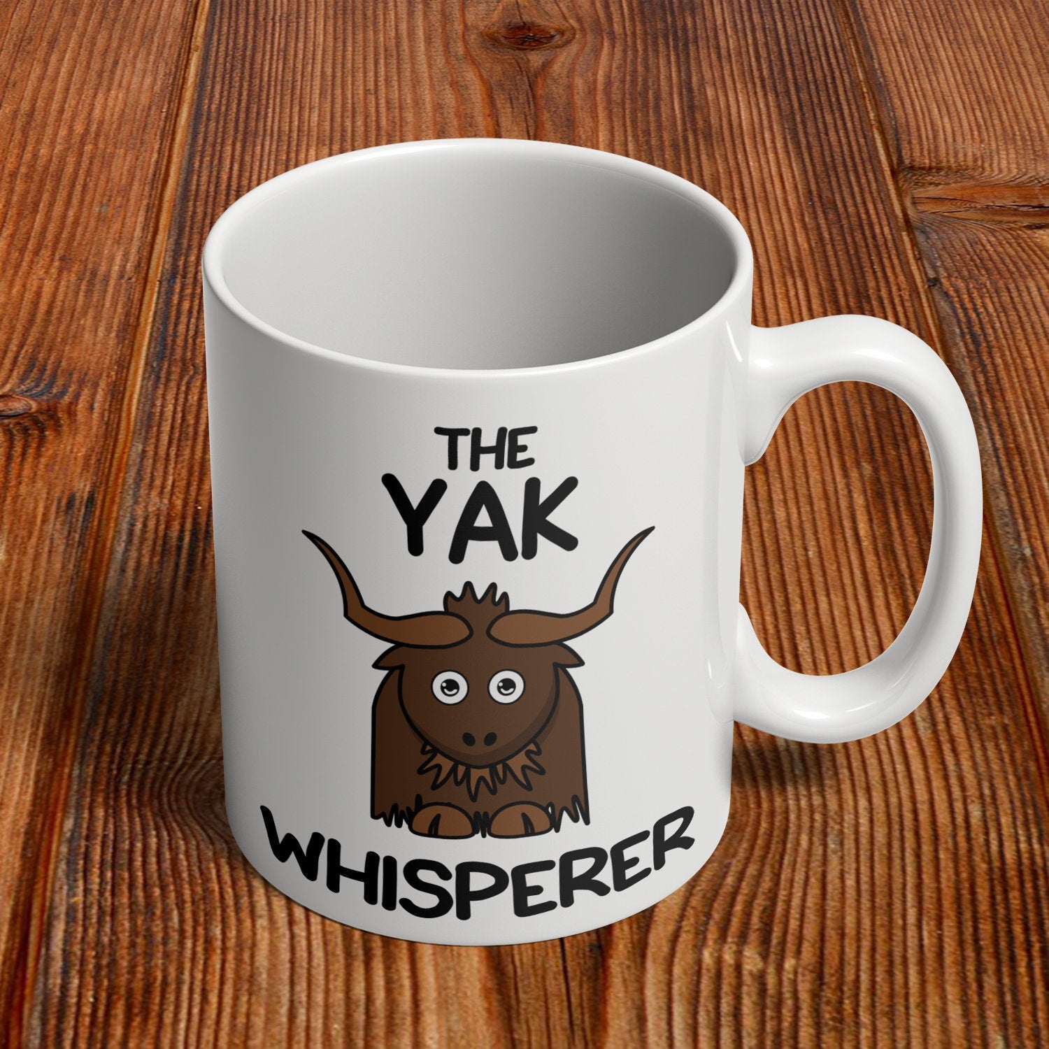 The Yak Mug Cup - Gift Mug - Personalized Coffee Mug, The Yak Cup, The Yak Coffee Cup