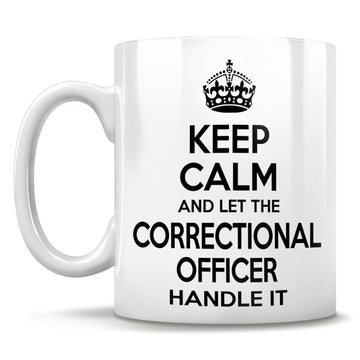 Prison Officer Gift, Retired Prison Officer Cup