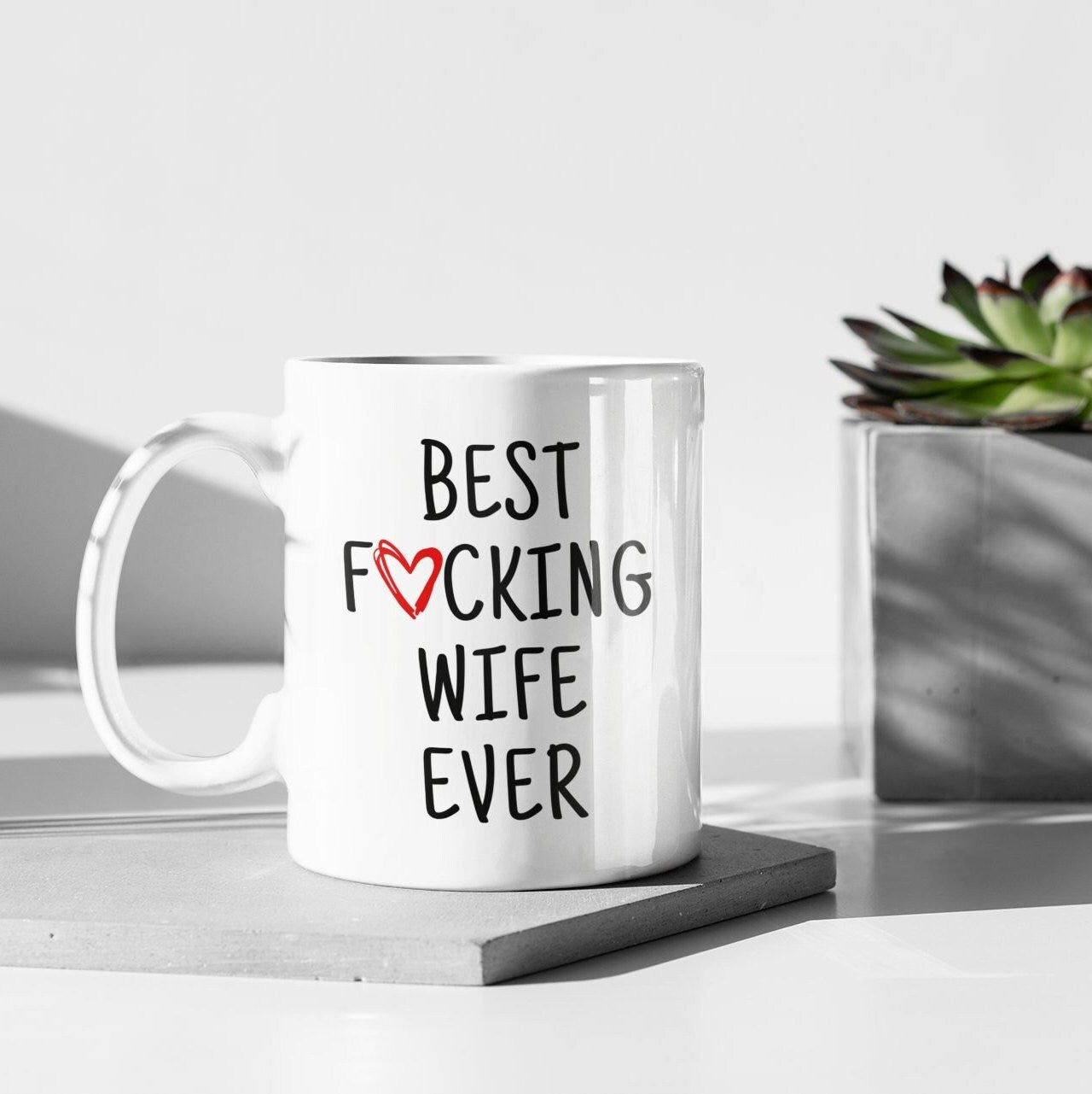Wife Gifts, Wife Mug, Best Wife Ever, Funny Wife Gift, Wife Birthday, Wife Christmas, Gift for Wife, Wife Coffee Mug, Valentine's Gift Wife