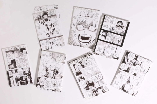 144 Pcs Anime Manga Wall Collage, Aesthetic Black White Anime, Wall De –  Bexdore